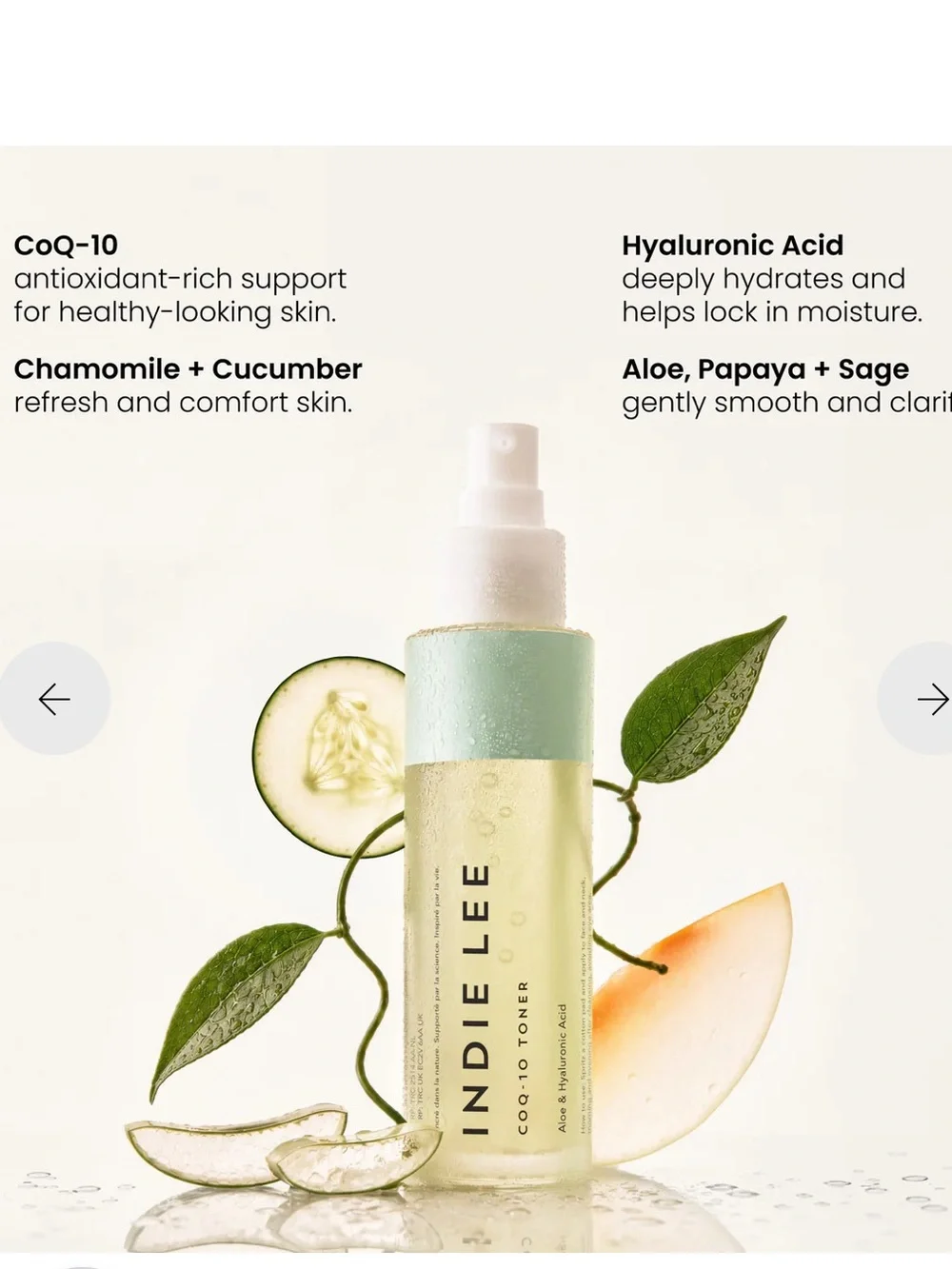🆕 Indie Lee COQ-10 Toner 125ml